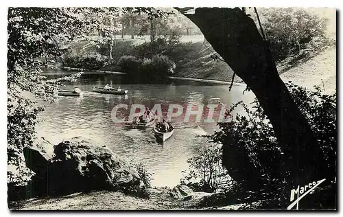 Ansichtskarte AK Nos Loisirs au Lac Le Bois de Boulogne Pres de la Cascade du Lac Inferieur