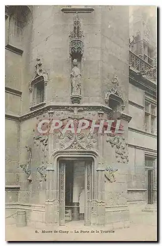 Ansichtskarte AK Musee de Cluny La Porte de la Tourelle