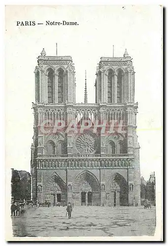 Cartes postales Paris Notre Dame