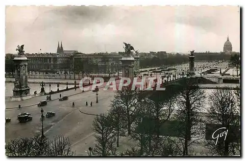 Ansichtskarte AK Paris et ses Merveilles le Pont alexandre III et l'esplanade des Invalides