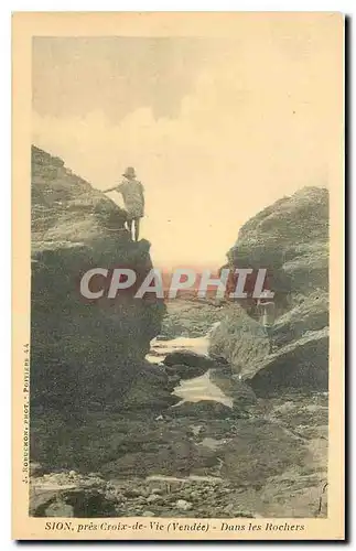 Cartes postales Sion pres Croix de Vie Vendee dans les Rochers