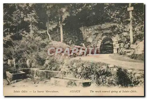 Cartes postales Sainte Odile la Source Miraculeuse Alsace