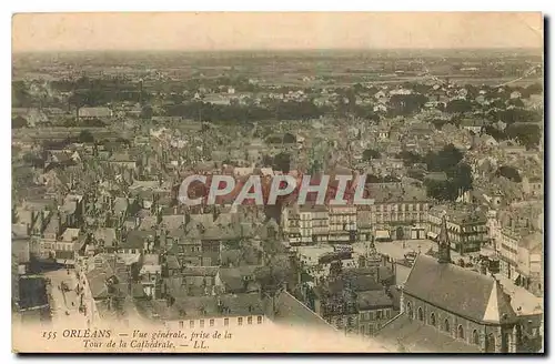 Cartes postales Orleans vue generale prise de la Tour de la Cathedrale