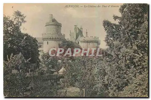 Cartes postales Alencon Le Chateau des Ducs d'Alencon