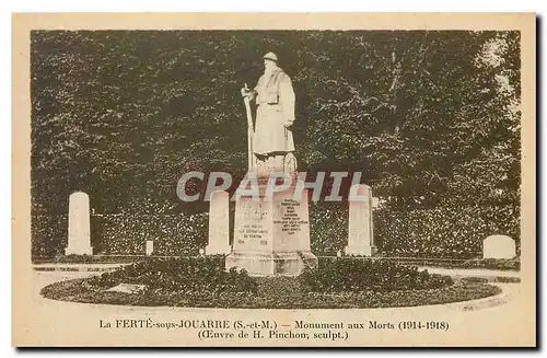 Ansichtskarte AK La Ferte sous Jouarre S et M Monument aux Morts