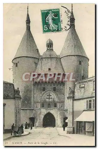 Cartes postales Nancy Porte de la Graffe