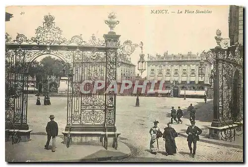 Cartes postales Nancy La Place Stanislas