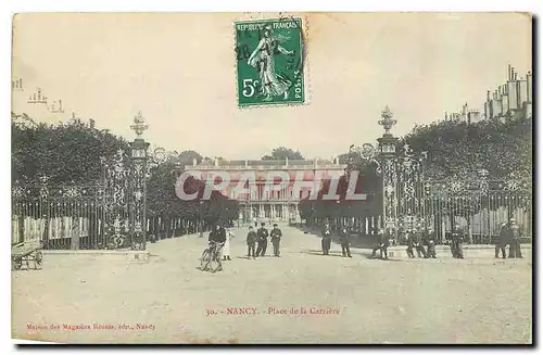 Cartes postales Nancy Place de la Carriere