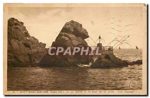 Cartes postales Saint Marc sur Mer Loire Inf Le Gorille et le Bout de la Jetee