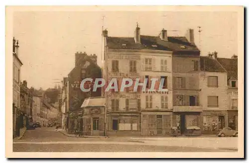 Cartes postales La Ferte sous Jouarre La Place et la Rue de la Gare