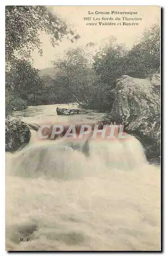 Ansichtskarte AK La Creuse Pittoresque Les Bords du Thaurion entre Valliere et Royere