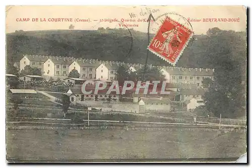Cartes postales Camp de la Courtine Creuse