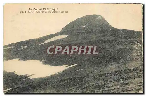 Cartes postales Le Cantal Pittoresque Le Sommet du Plomb du Cantal