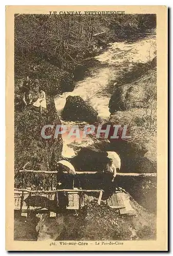 Cartes postales Le Cantal Pittoresque Vic sur Cere Le Pas de Cere
