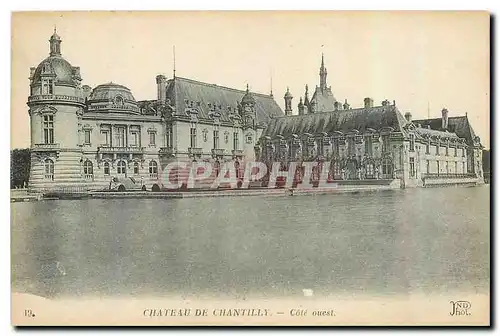 Ansichtskarte AK Chateau de Chantilly Cote ouest