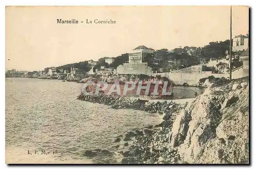 Cartes postales Marseille La Corniche