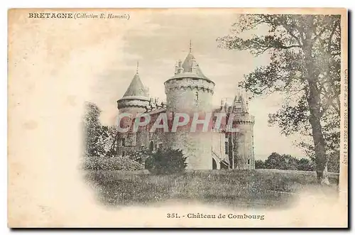 Cartes postales Bretagne Chateau de Combourg