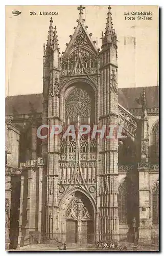 Cartes postales Limoges La Cathedrale Porte St Jean