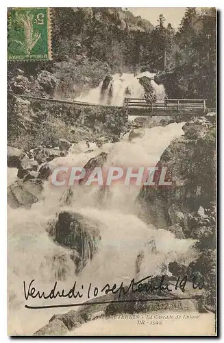 Cartes postales Cauterets La Cascade de Lutour