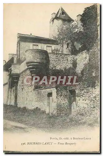 Cartes postales Bourbon Lancy Vieux Remparts