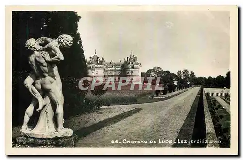 Cartes postales Chateau du Lude Les Jardins