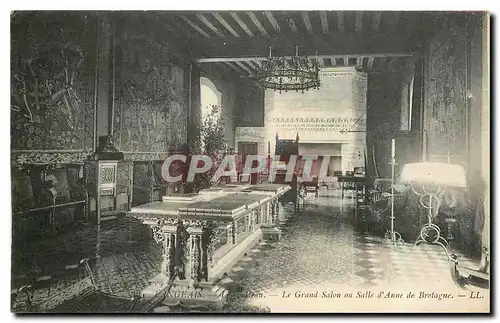 Cartes postales Le Chateau Le Grand Salon ou Salle d'Anne de Bretagne Langeais