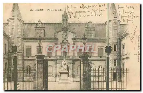 Cartes postales Melun l'Hotel de Ville