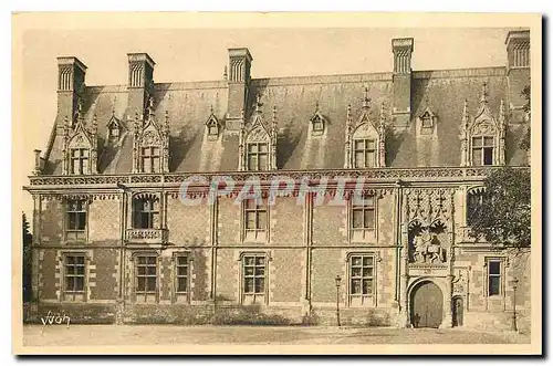 Cartes postales Chateux de la Loire Chateau de Blois Loir et Cher Facade Louis XII