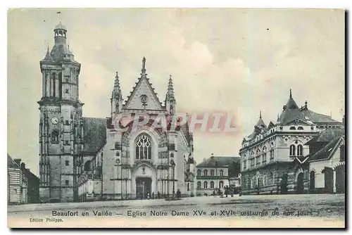 Cartes postales Beaufort en Vallee Eglise Notre Dame