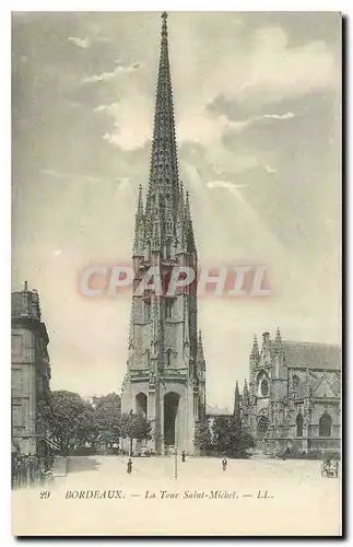 Cartes postales Bordeaux La Tour Saint Michel