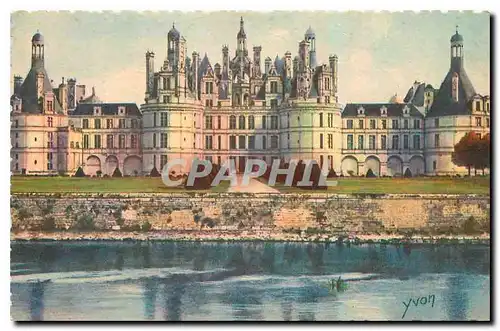 Ansichtskarte AK Chateaux de la Loire Chateau de Chambord Facade Nord