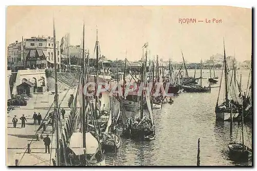 Ansichtskarte AK Royan Le Port Bateaux de peche