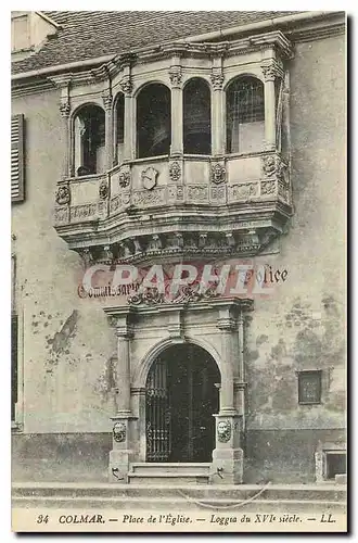 Cartes postales Colmar Place de l'Eglise
