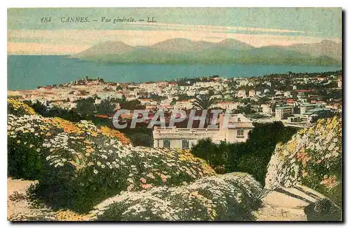 Cartes postales Cannes Vue generale