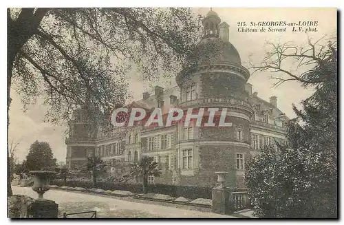 Cartes postales St Gorges sur Loire Chateau de Serrant