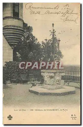 Cartes postales Loire et Cher Chateau de Chaumont le Puits