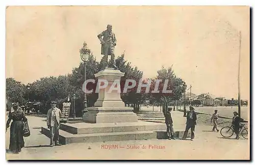 Cartes postales Royan Statue de Pelletan Phare de Cordouan