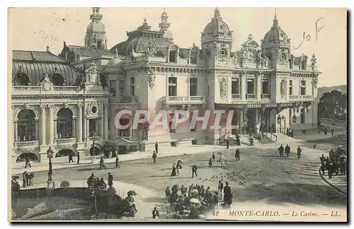 Cartes postales Monte Carlo Le Casino