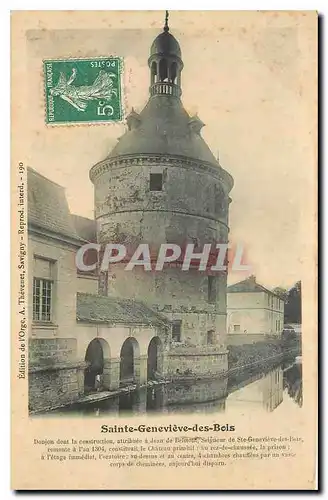 Cartes postales Sainte Genevieve des Bois Donjon