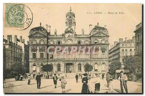 Cartes postales Lyon Hotel de Ville