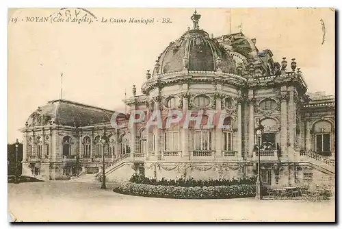 Cartes postales Royan Cote d'Argent Le Casino Municipal