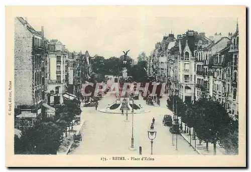 Cartes postales Reims Place d'Erlon