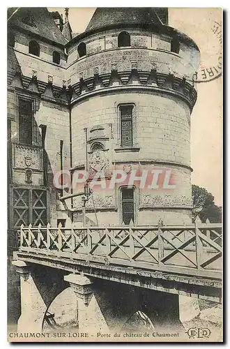 Cartes postales Chaumont sur Loire Porte du Chateau de Chaumont