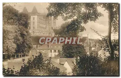 Cartes postales Pau Le Chateau vu du Parc