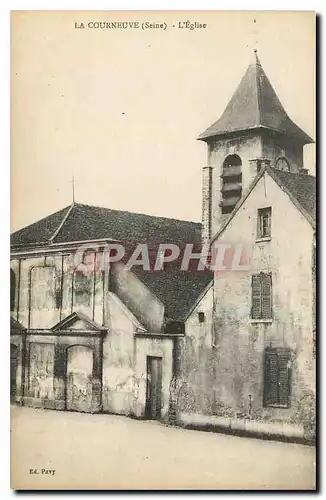 Ansichtskarte AK La Courneuve Seine l'Eglise