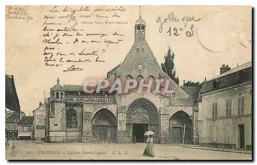 Cartes postales Provins Eglise Saint Ayoul