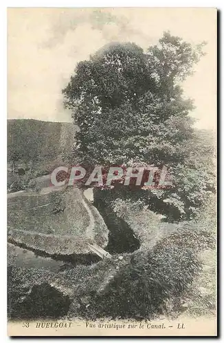Cartes postales Huelgoat Vue artistique sur le Canal