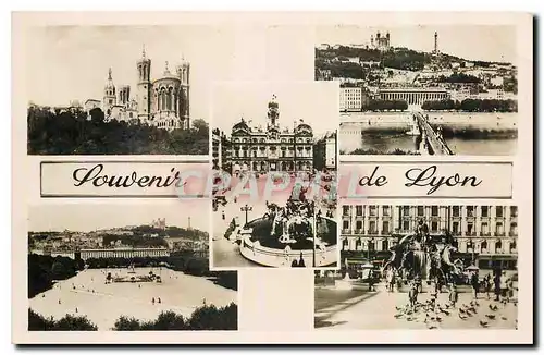 Cartes postales Souvenir de Lyon