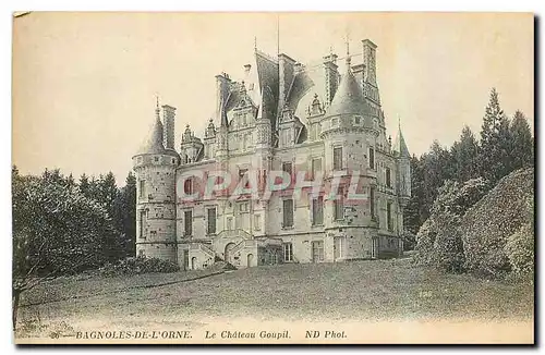 Ansichtskarte AK Bagnoles de l'Orne Le Chateau Goupil