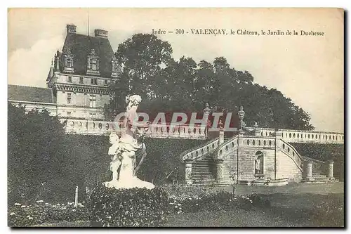 Ansichtskarte AK Indre Valencay le Chateau le Jardin de la Duchesse